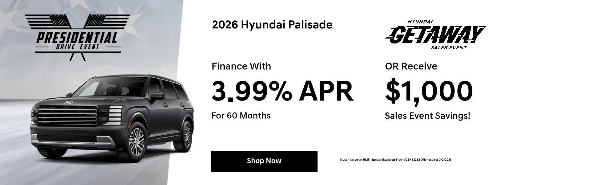 February Palisade Specials