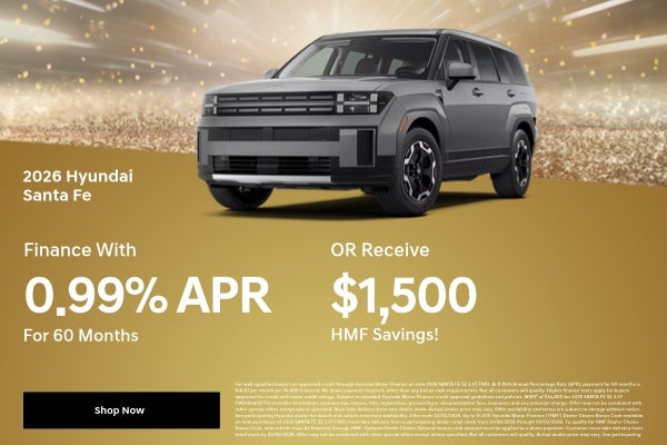 2026 Santa Fe Specials